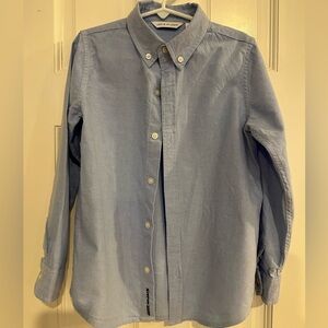 Janie & Jack - Boy’s Blue Button-Down Shirt